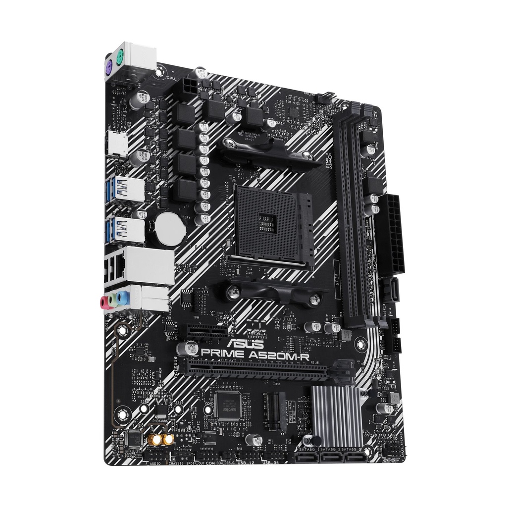 Placa Base Asus Prime A520M-R Socket AM4/ Micro ATX
