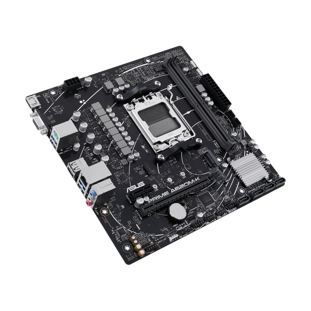 Placa Base Asus Prime A620M-K Socket AM5/ Micro ATX