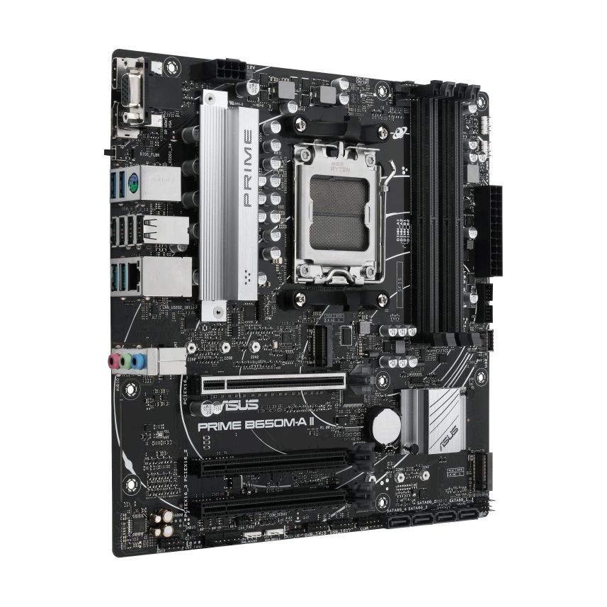 Placa Base Asus Prime B650M-A II-CSM/ Socket AM5/ Micro ATX