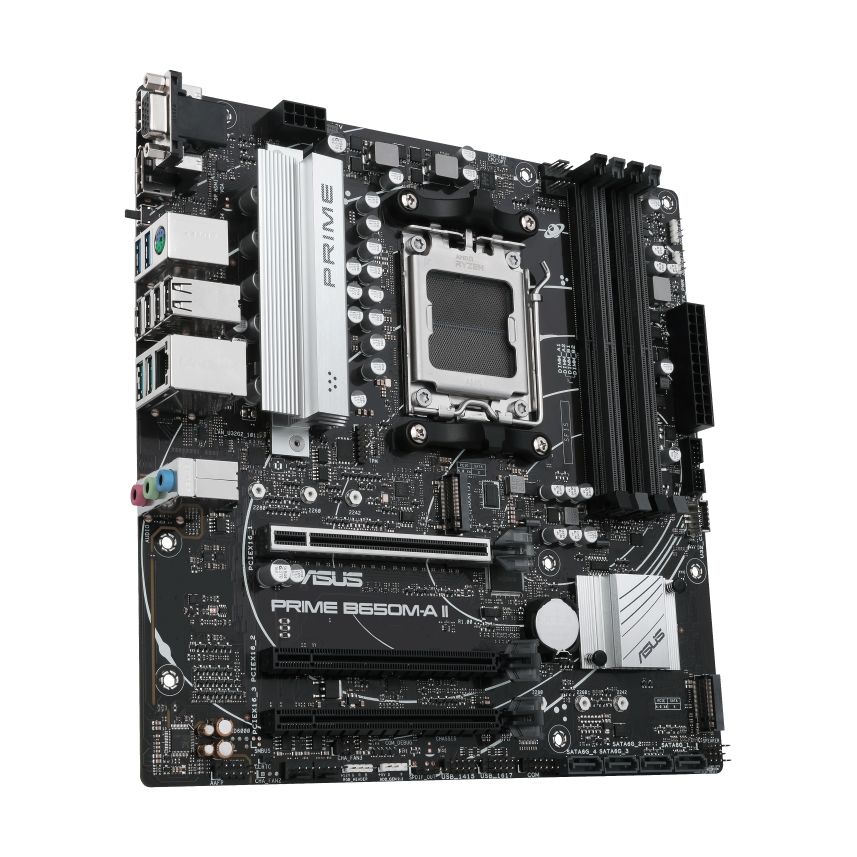 Placa Base Asus Prime B650M-A II-CSM/ Socket AM5/ Micro ATX
