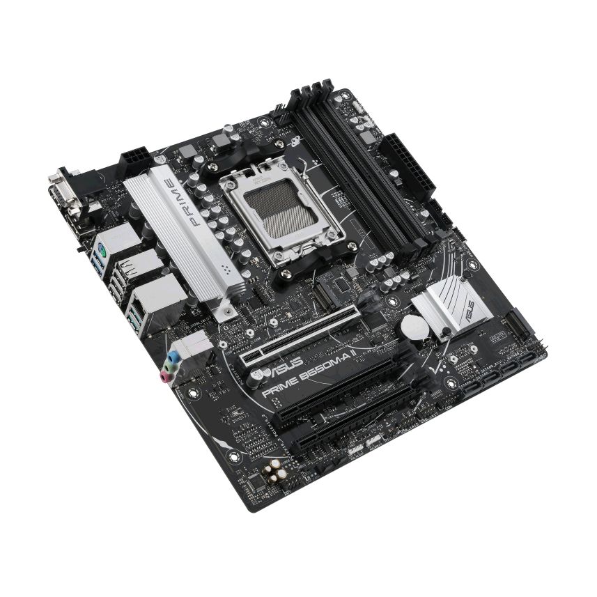 Placa Base Asus Prime B650M-A II-CSM/ Socket AM5/ Micro ATX