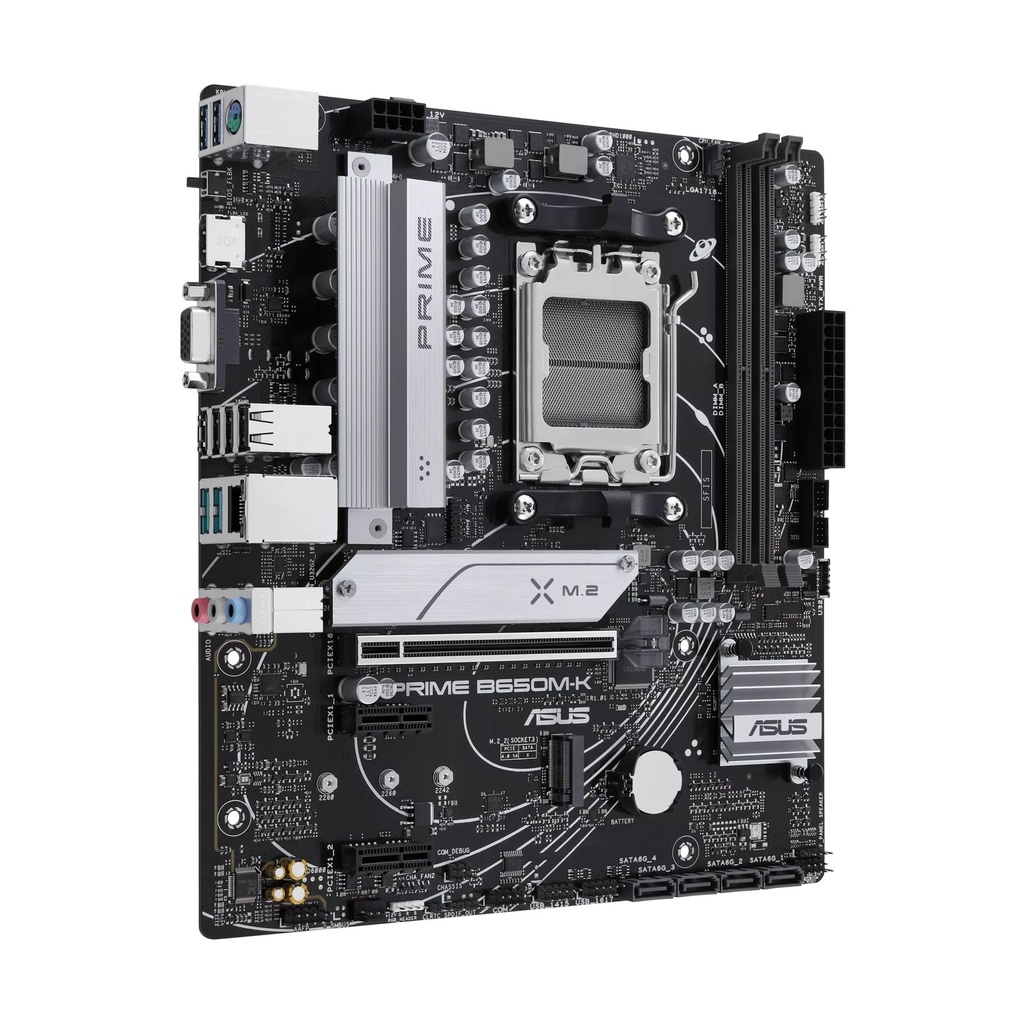 Placa Base Asus Prime B650M-K/ Socket AM5/ Micro ATX