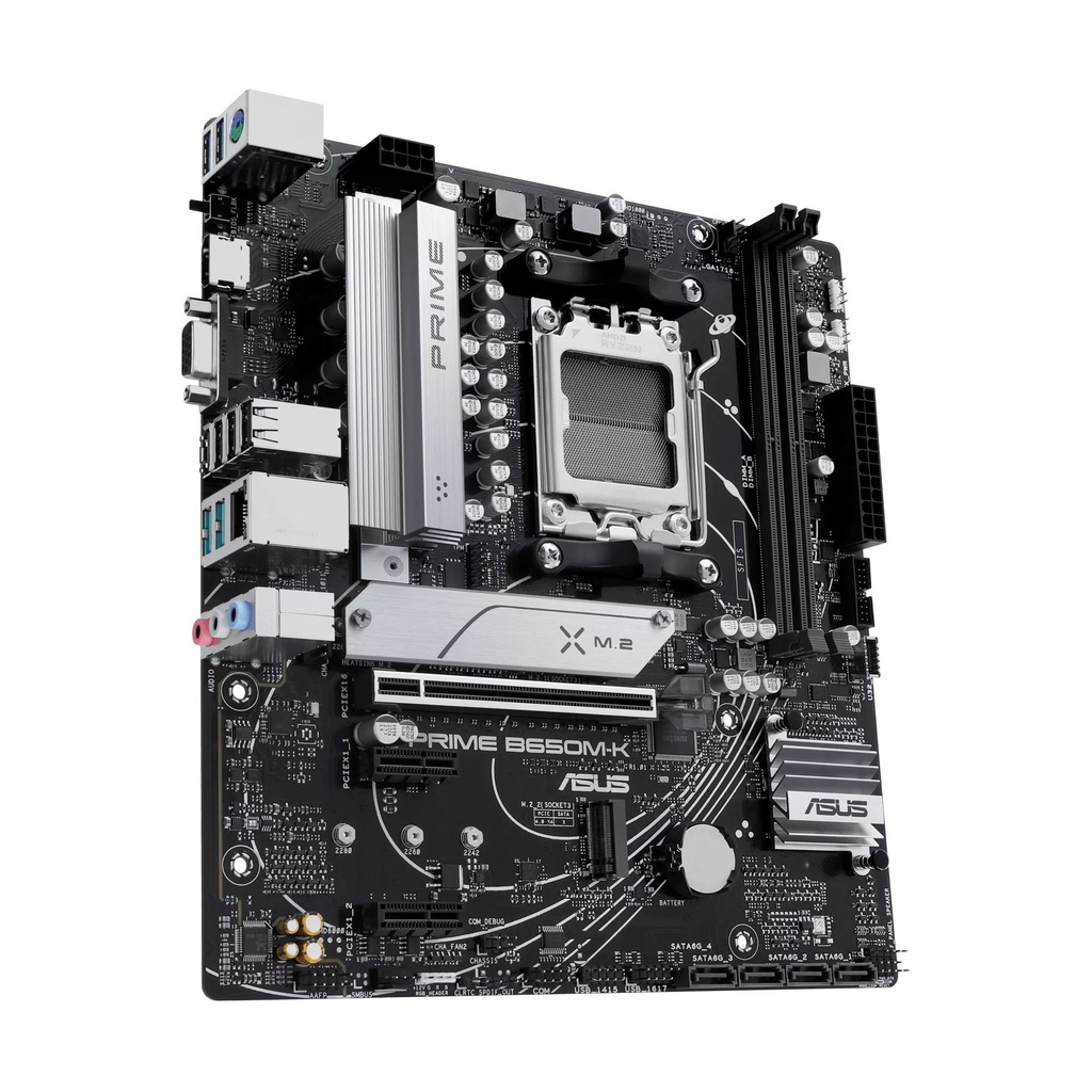 Placa Base Asus Prime B650M-K/ Socket AM5/ Micro ATX
