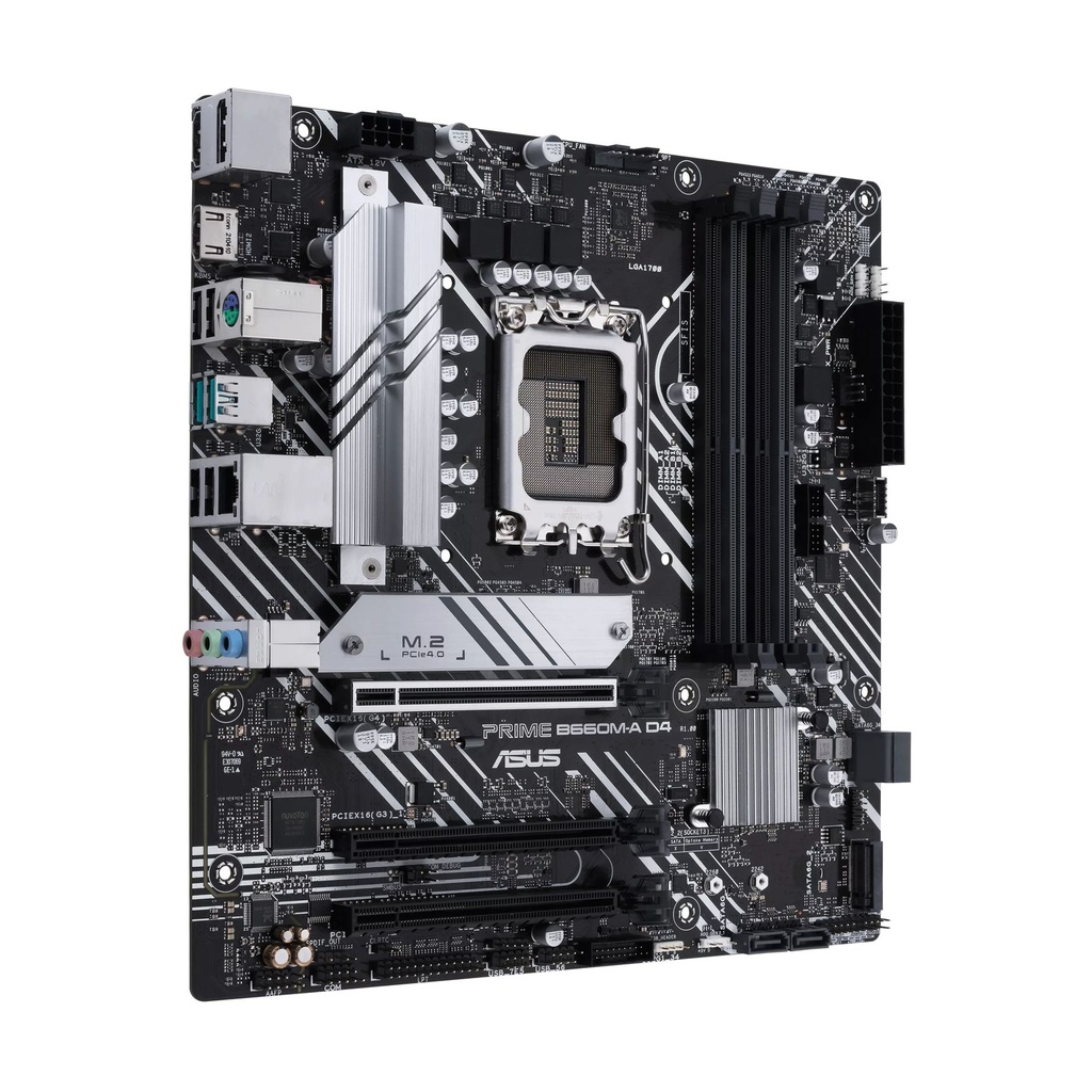 Placa Base Asus Prime B660M-A D4-CSM/ Socket 1700/ Micro ATX