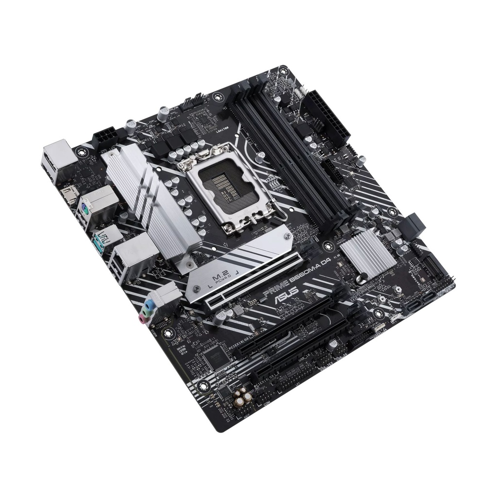 Placa Base Asus Prime B660M-A D4-CSM/ Socket 1700/ Micro ATX