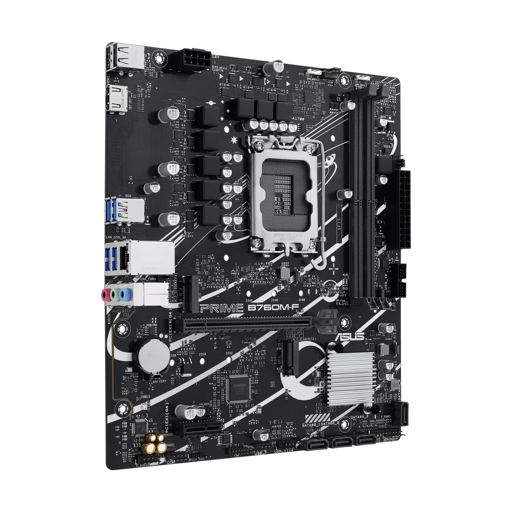 Placa Base Asus Prime B760M-F Socket 1700/ DDR5/ PCIe 4.0/ Micro ATX
