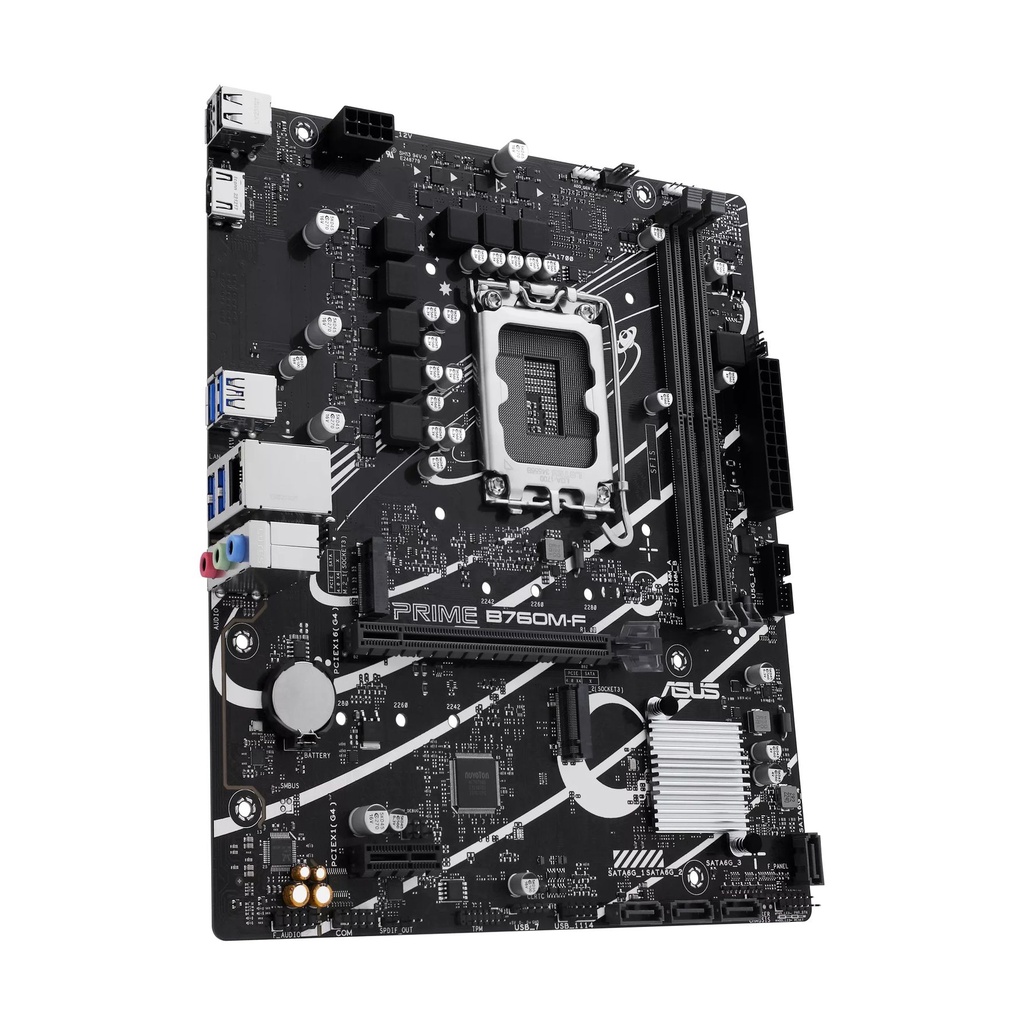 Placa Base Asus Prime B760M-F Socket 1700/ DDR5/ PCIe 4.0/ Micro ATX