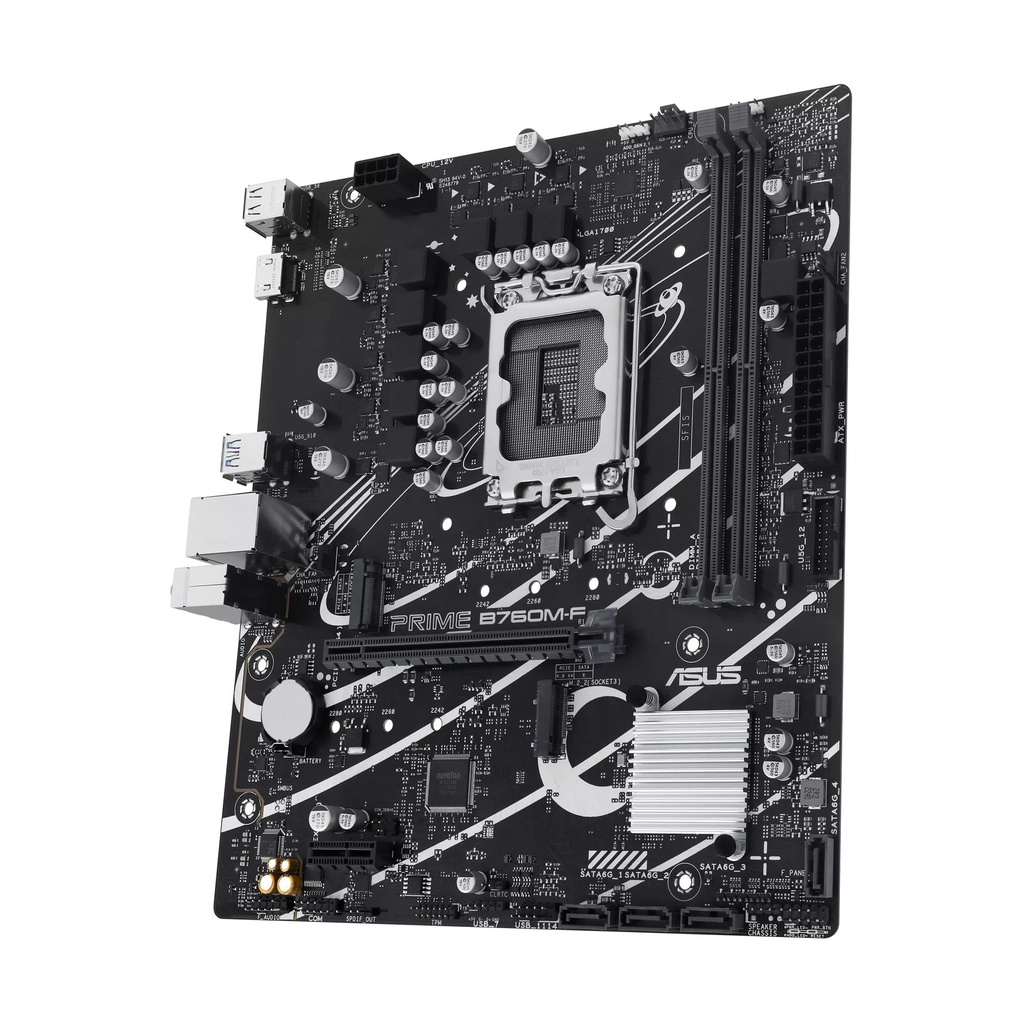 Placa Base Asus Prime B760M-F Socket 1700/ DDR5/ PCIe 4.0/ Micro ATX