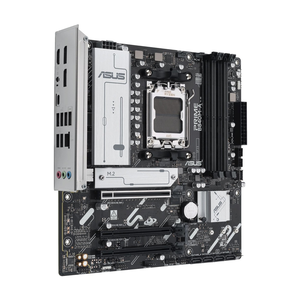 Placa Base Asus Prime B840M-A-CSM Socket AM5/ DDR5/ PCIe 4.0/ Micro ATX
