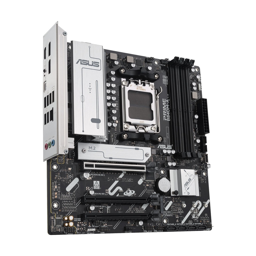 Placa Base Asus Prime B840M-A-CSM Socket AM5/ DDR5/ PCIe 4.0/ Micro ATX