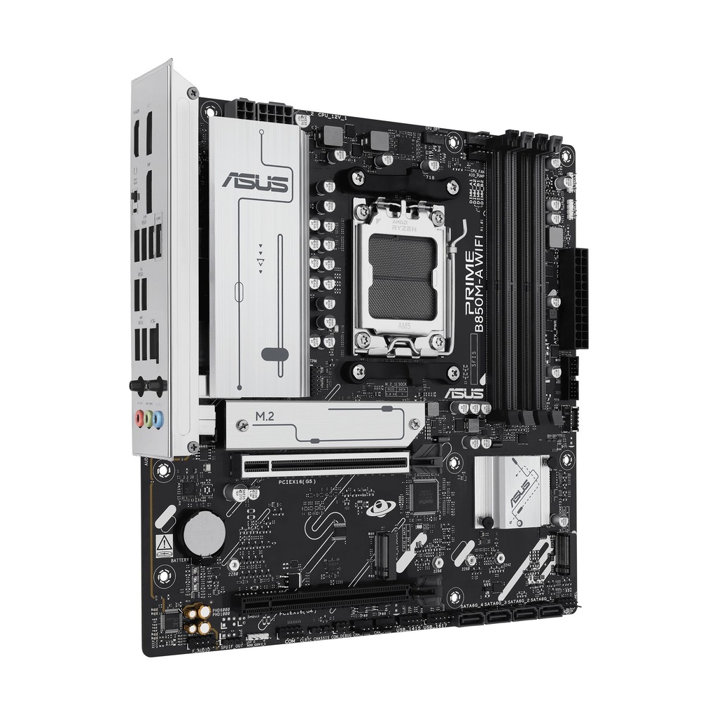 Placa Base Asus Prime B850M-A WIFI Socket AM5/ DDR5/ PCIe 5.0/ Micro ATX