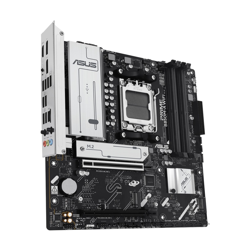 Placa Base Asus Prime B850M-A WIFI Socket AM5/ DDR5/ PCIe 5.0/ Micro ATX