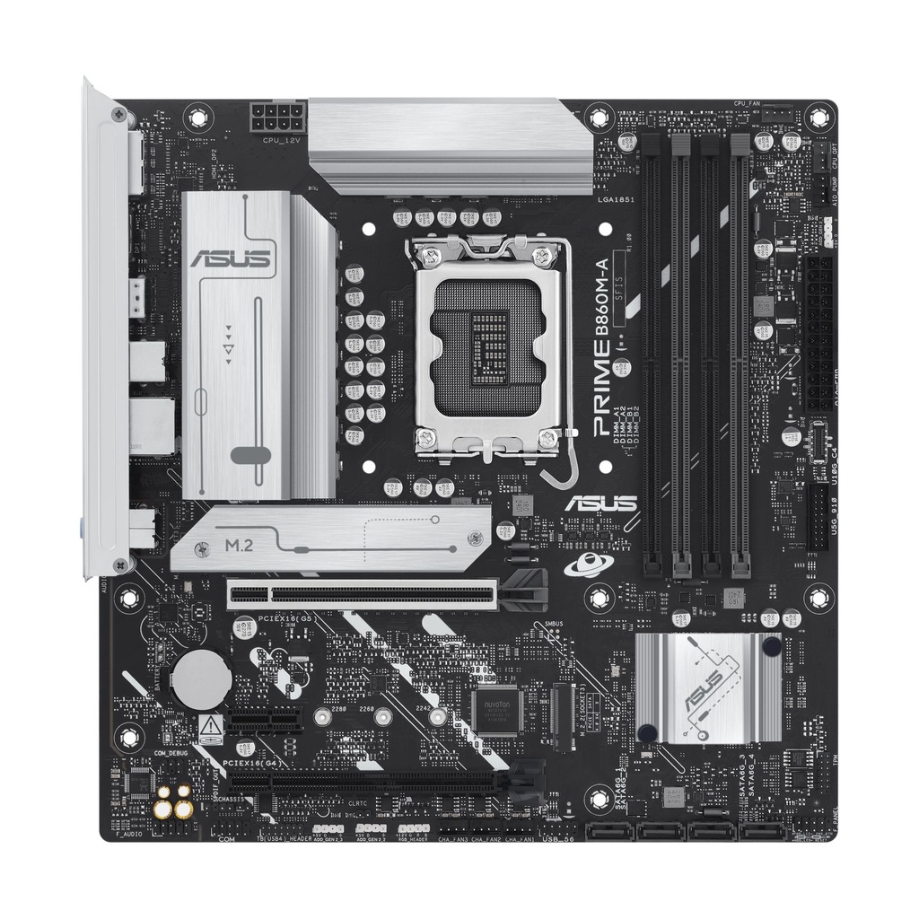 Placa Base Asus Prime B860M-A CSM Socket 1851/ DDR5/ PCIe 5.0/ Micro ATX