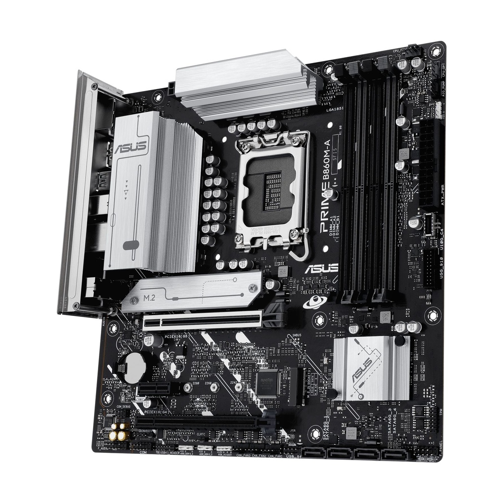 Placa Base Asus Prime B860M-A CSM Socket 1851/ DDR5/ PCIe 5.0/ Micro ATX