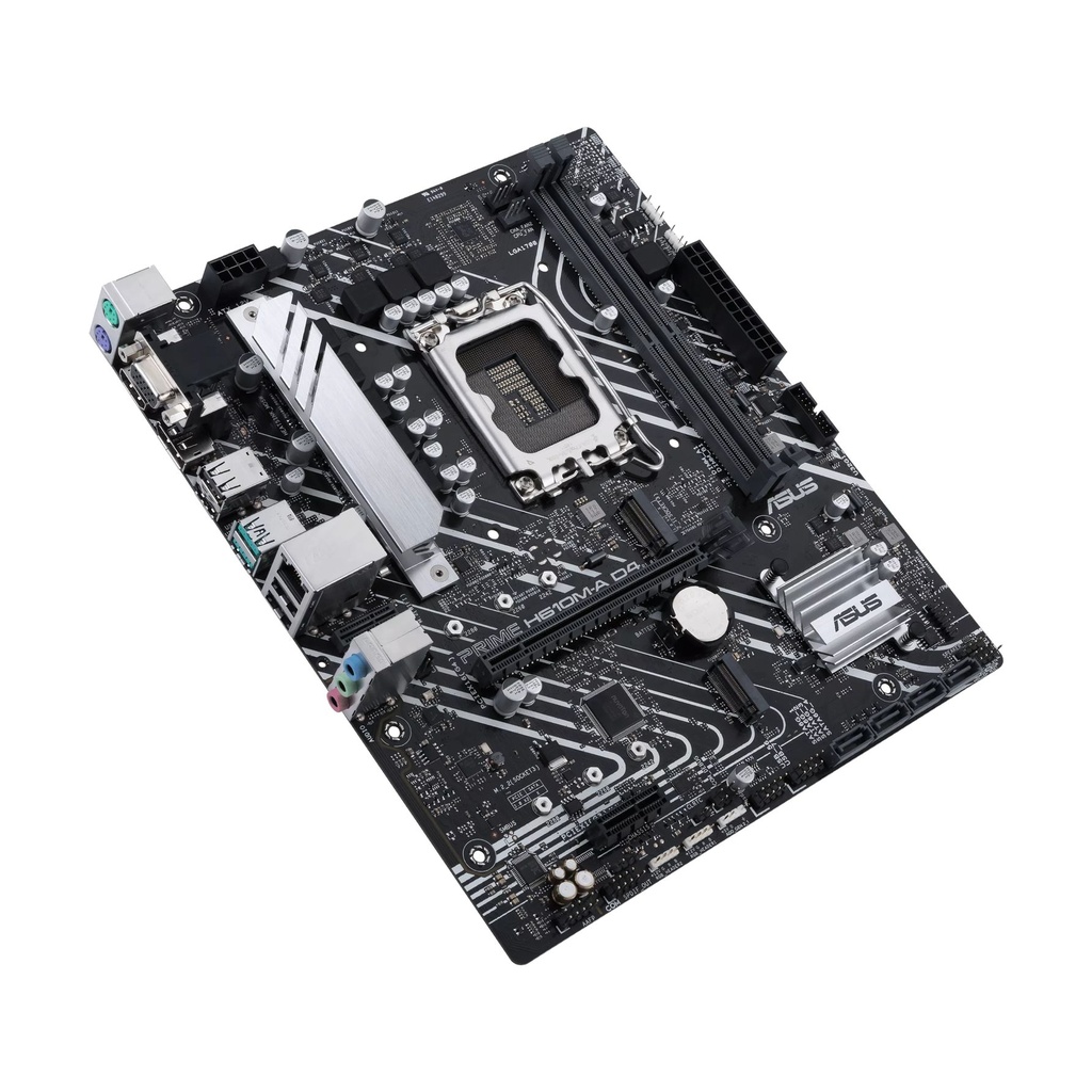 Asus Prime H610M-A D4-CSM Motherboard/ Socket 1700/ Micro ATX