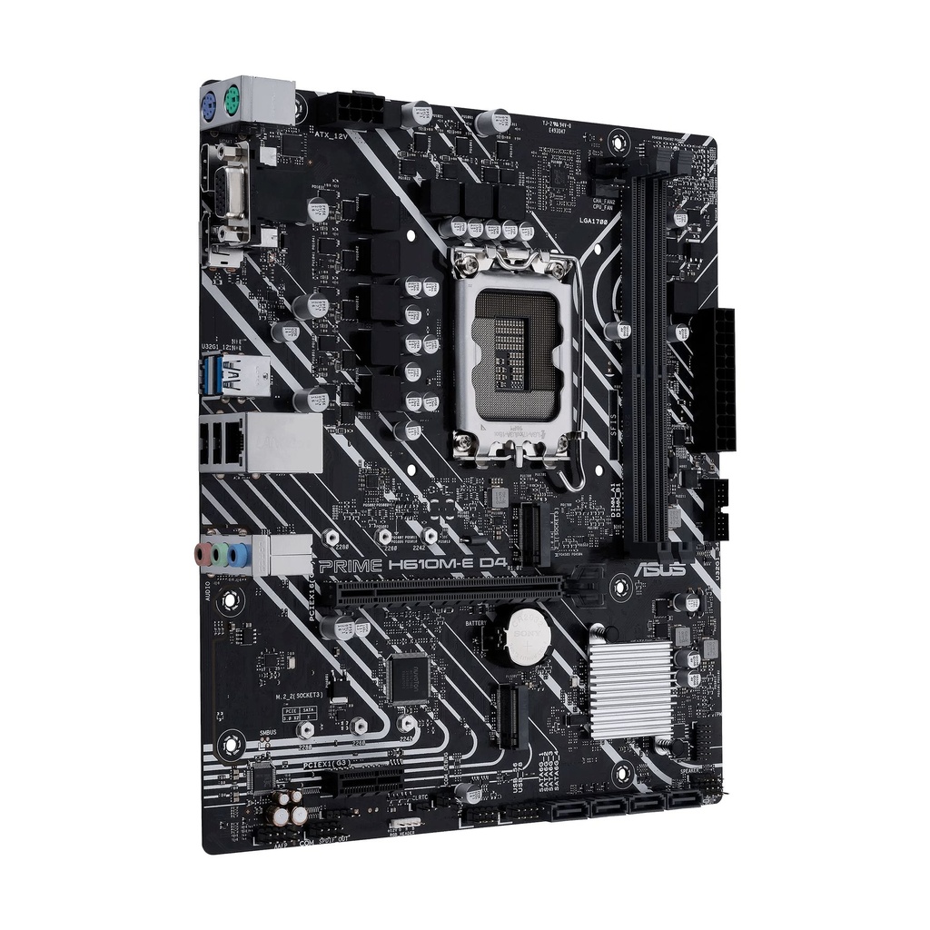 Placa Base Asus Prime H610M-E D4-CSM/ Socket 1700/ Micro ATX