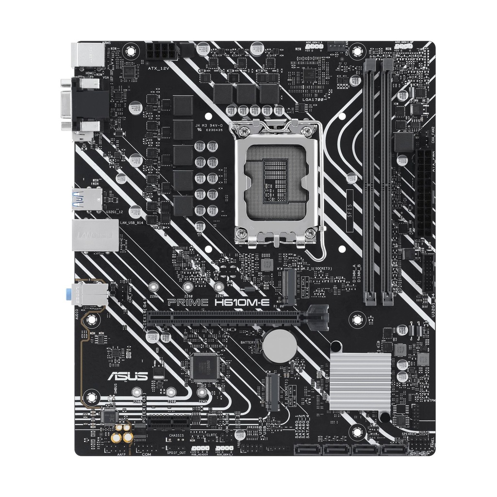 Placa Base Asus Prime H610M-E-CSM/ Socket 1700/ Micro ATX