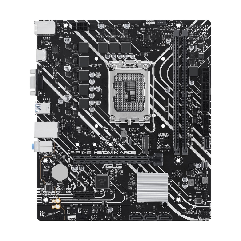 Placa Base Asus Prime H610M-K ARGB Socket 1700/ Micro ATX