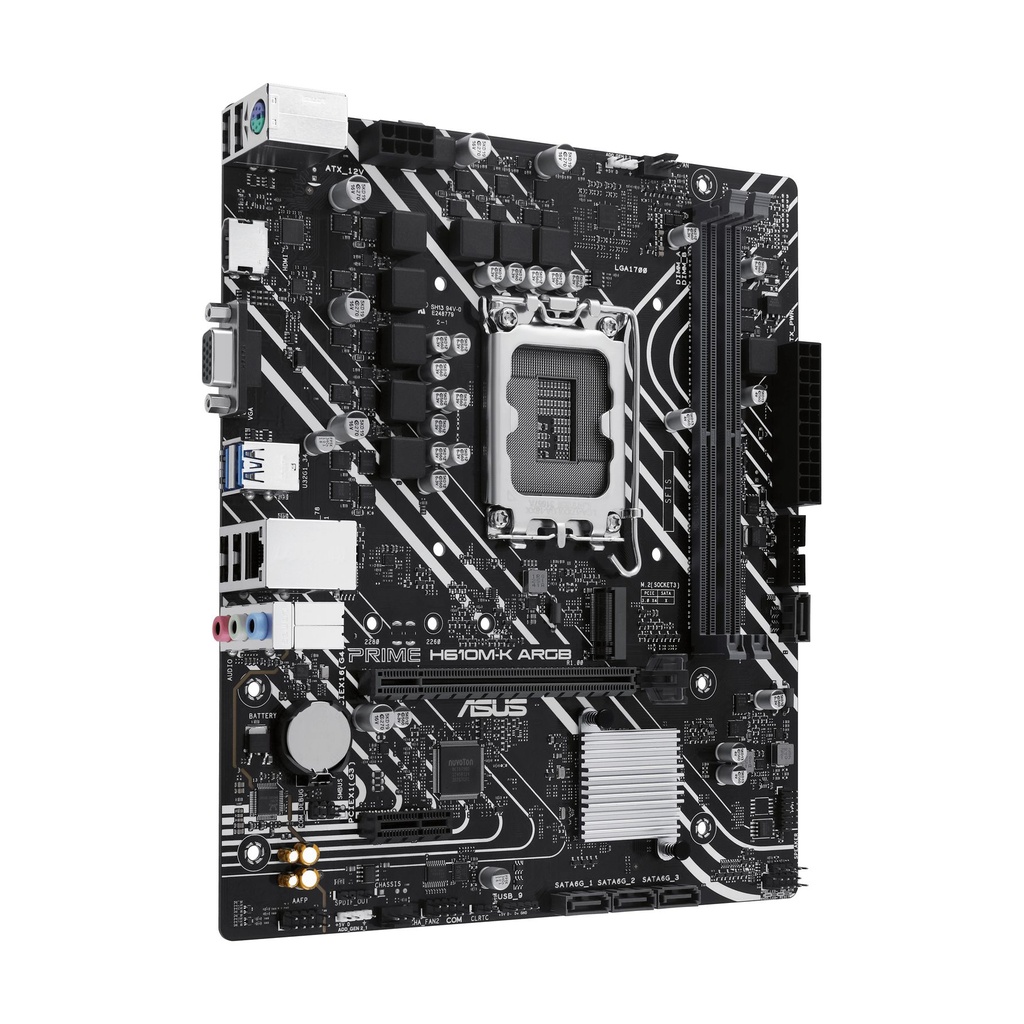 Placa Base Asus Prime H610M-K ARGB Socket 1700/ Micro ATX