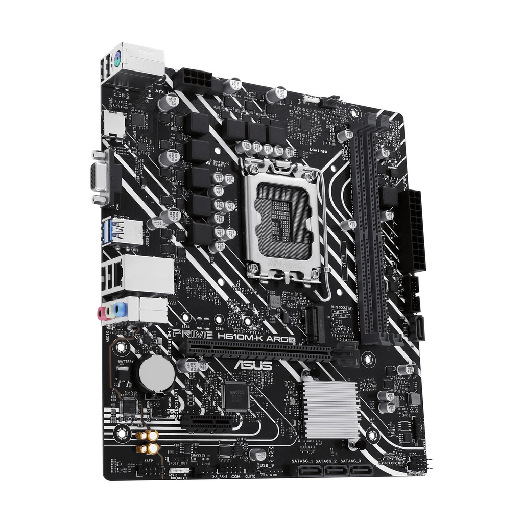 Placa Base Asus Prime H610M-K ARGB Socket 1700/ Micro ATX