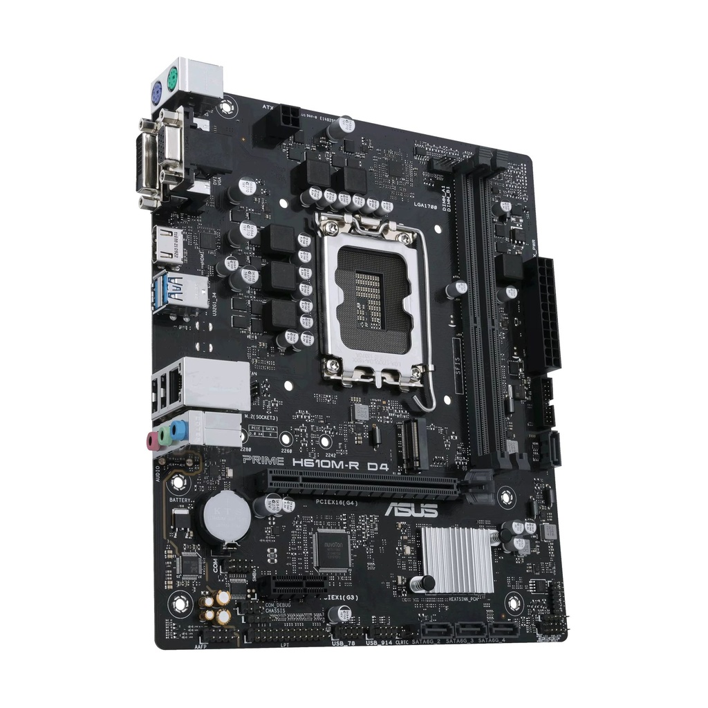 Asus Prime H610M-R D4 Socket 1700/ Micro ATX/ Bulk Motherboard