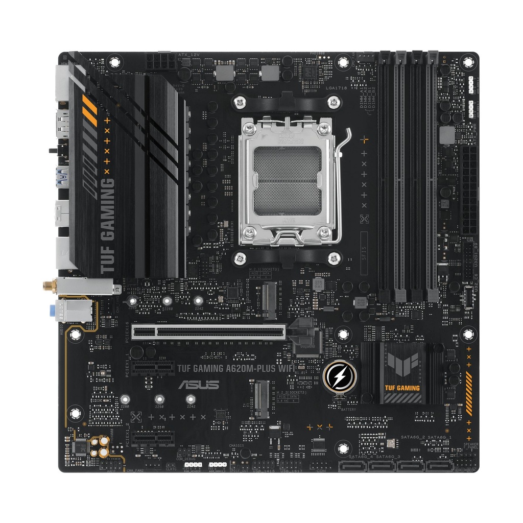 Placa Base Asus TUF GAMING A620M-PLUS WiFi Socket AM5/ Micro ATX