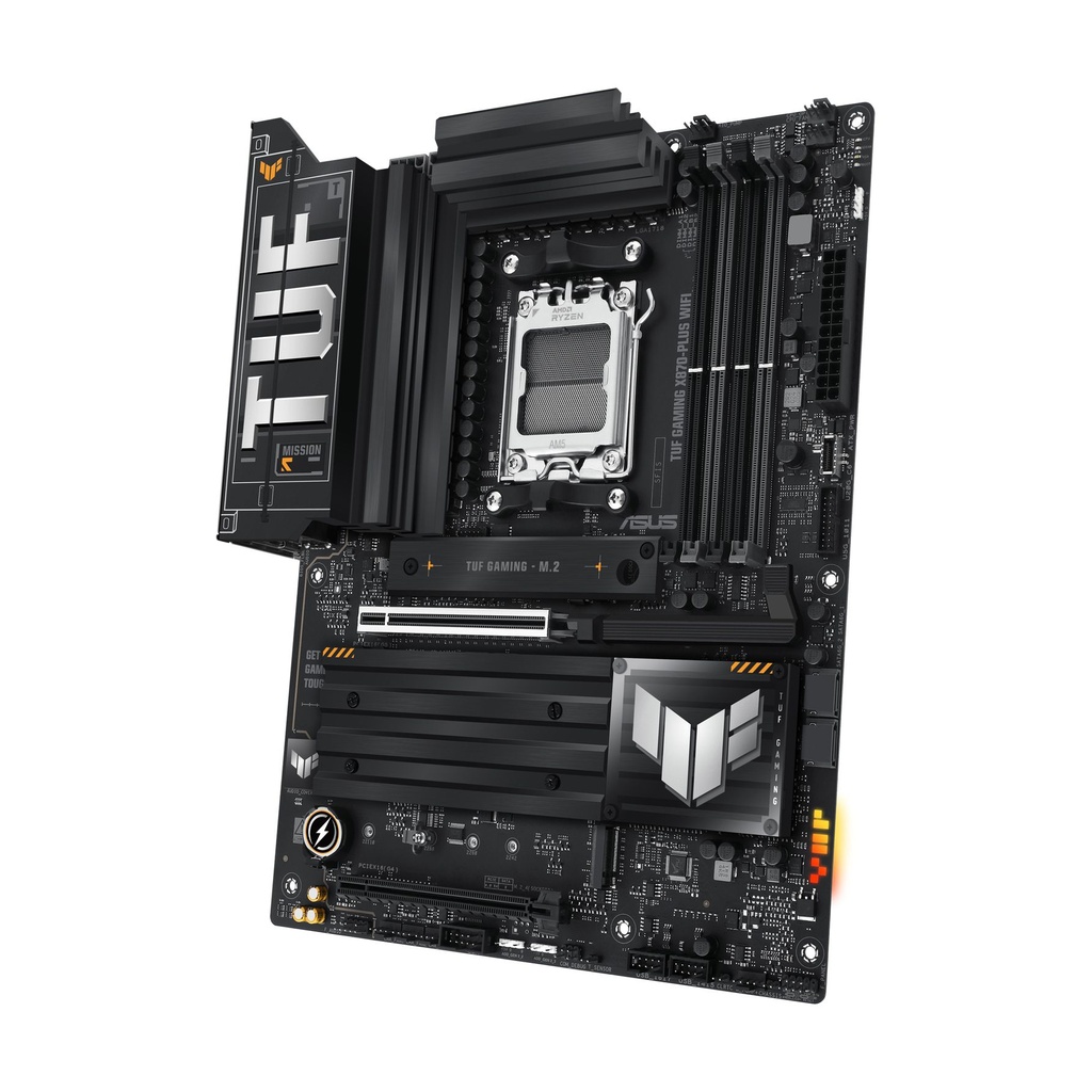Placa Base Asus TUF GAMING X870-PLUS WIFI/ Socket AM5/ DDR5/ PCIe 5.0