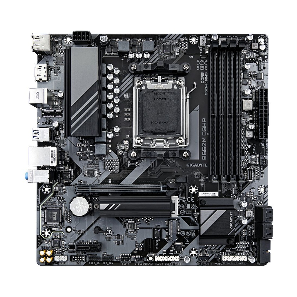 Gigabyte B650M D3HP Socket AM5/Micro ATX Motherboard