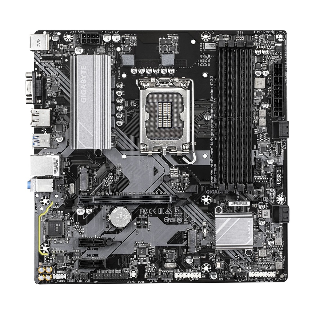 Placa Base Gigabyte B760M D3HP Socket 1700/ Micro ATX