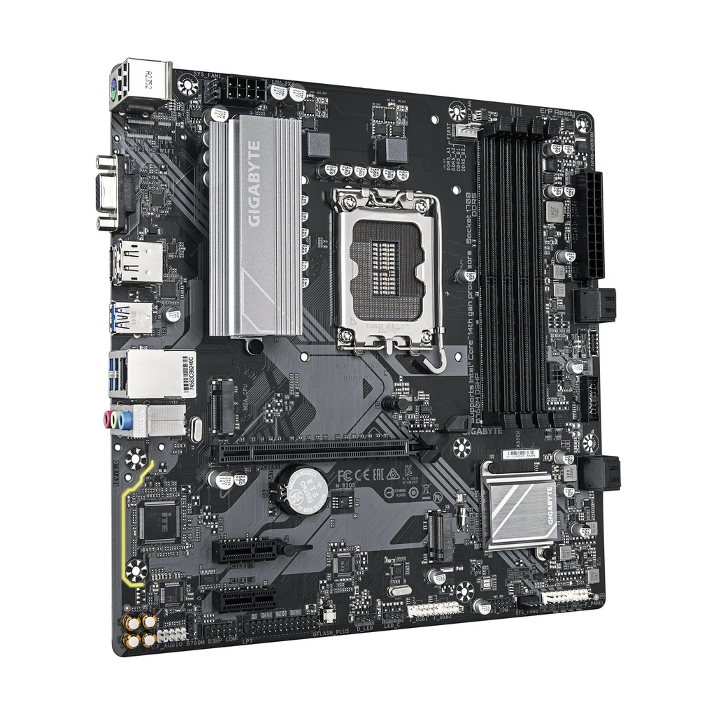Placa Base Gigabyte B760M D3HP Socket 1700/ Micro ATX