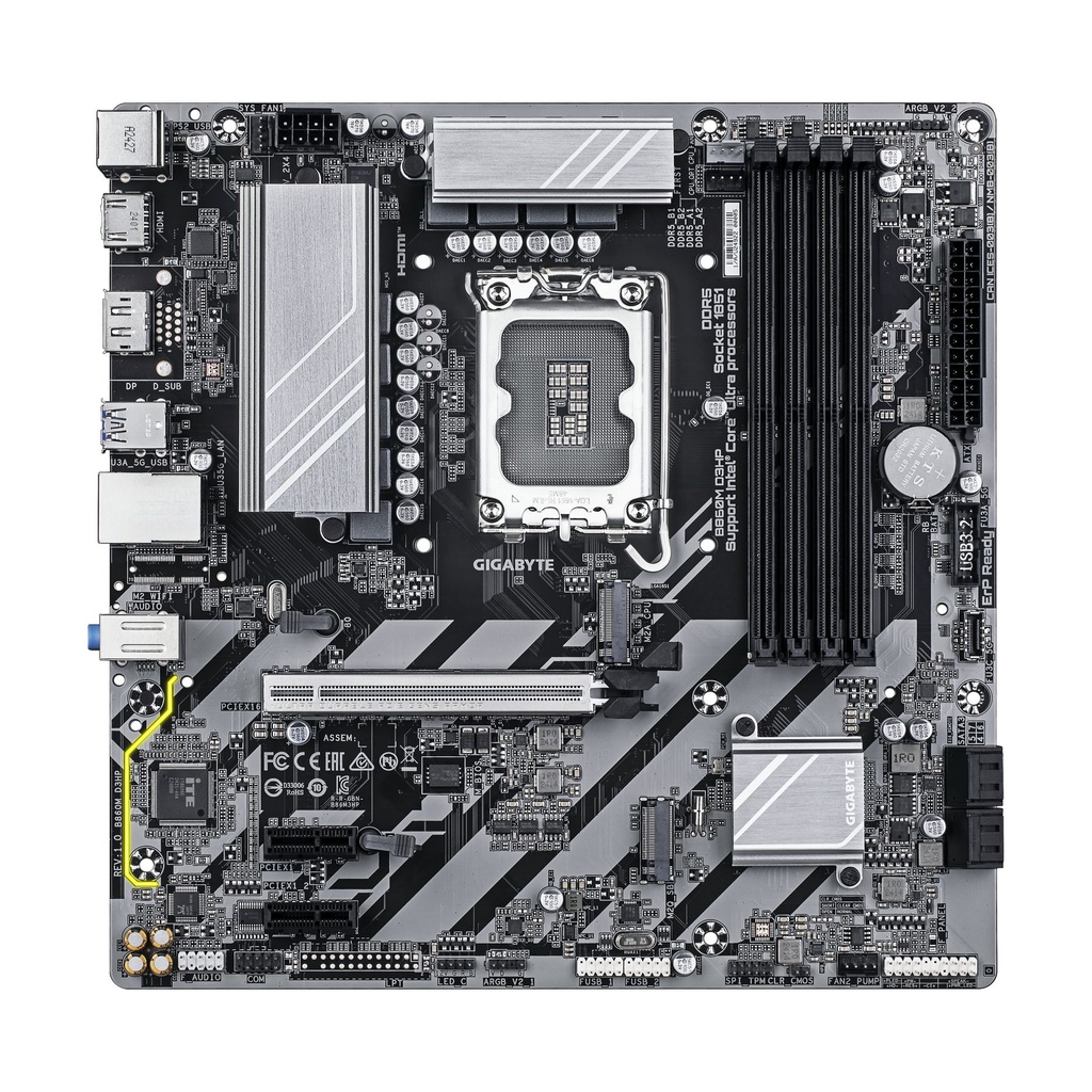 Gigabyte B860M D3HP Socket 1851/Micro ATX Motherboard