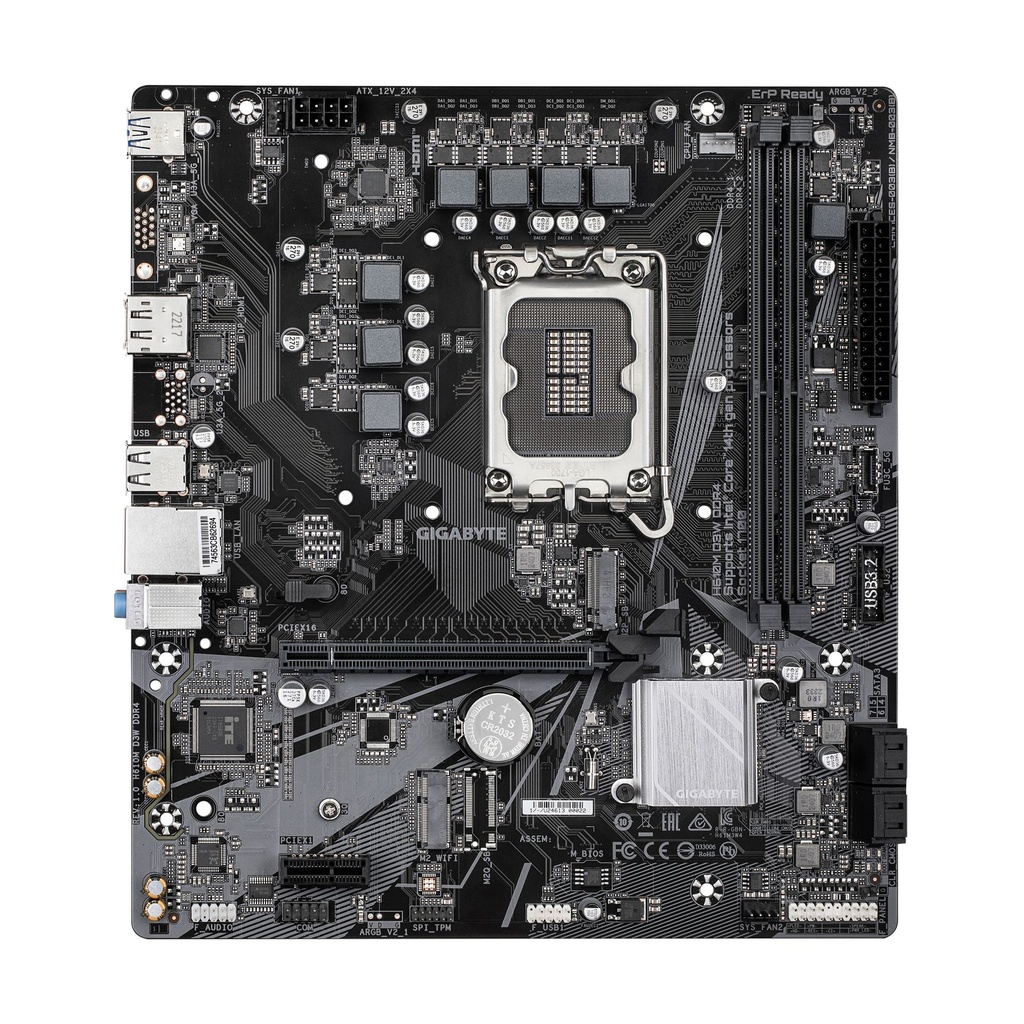 Gigabyte H610M D3W DRR4 Socket 1700/ Micro ATX Motherboard
