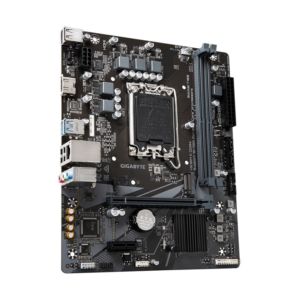 Placa Base Gigabyte H610M K DDR4 Socket 1700/ Micro ATX