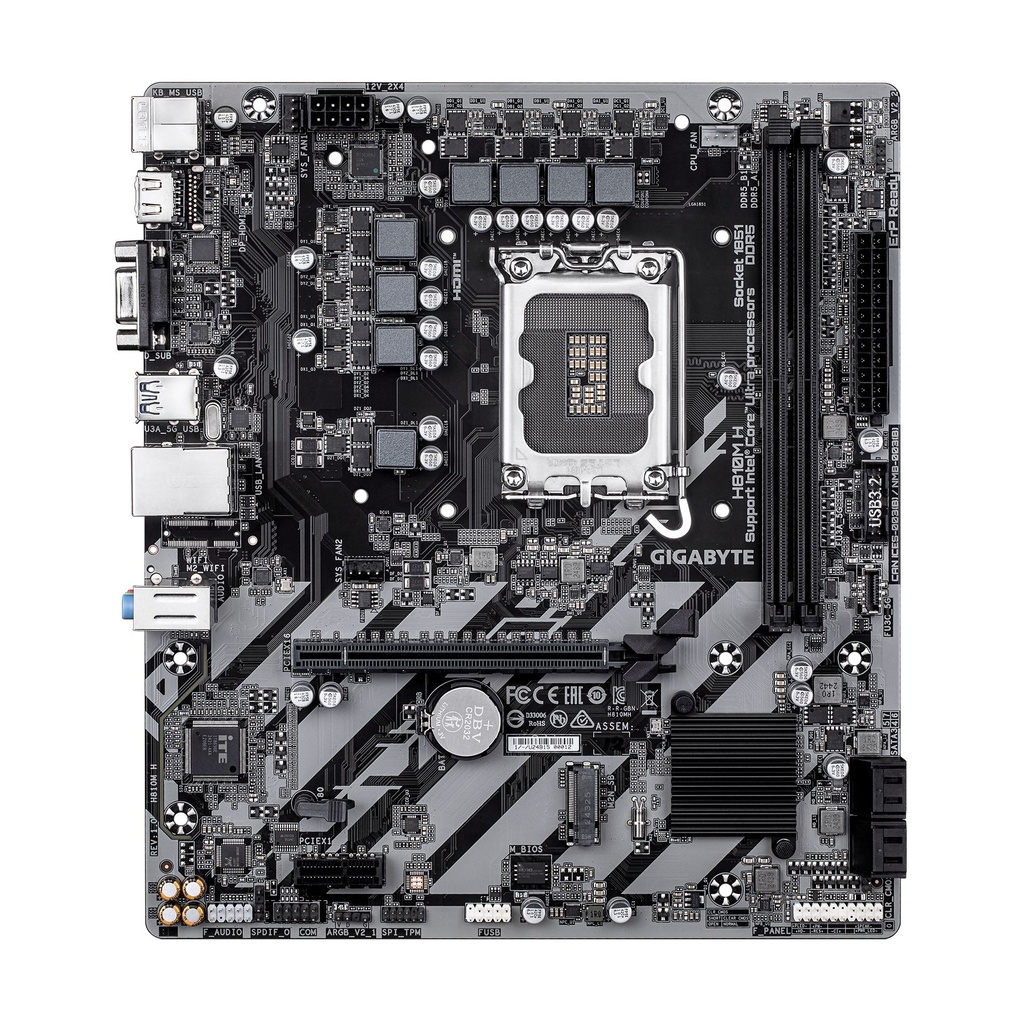 Gigabyte H810M H Socket 1851/Micro ATX Motherboard