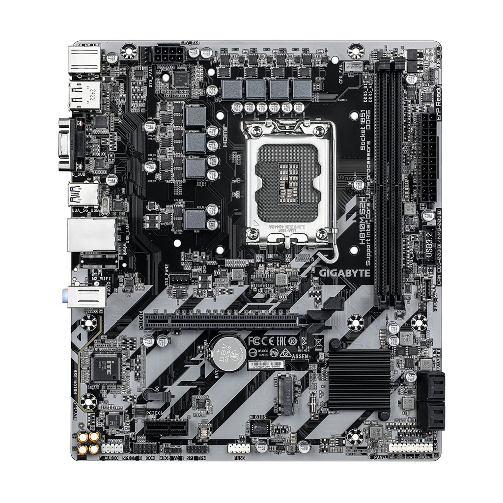 Gigabyte H810M S2H Socket 1851/ Micro ATX Motherboard