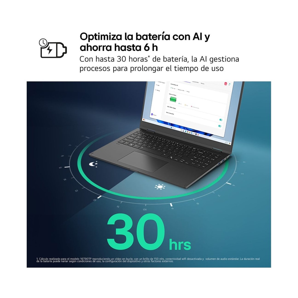 Laptop LG Gram 14ZD90T-G.AX78B Intel Core Ultra 7-255H/ 16GB/ 1TB SSD/ 14"/ Without Operating System