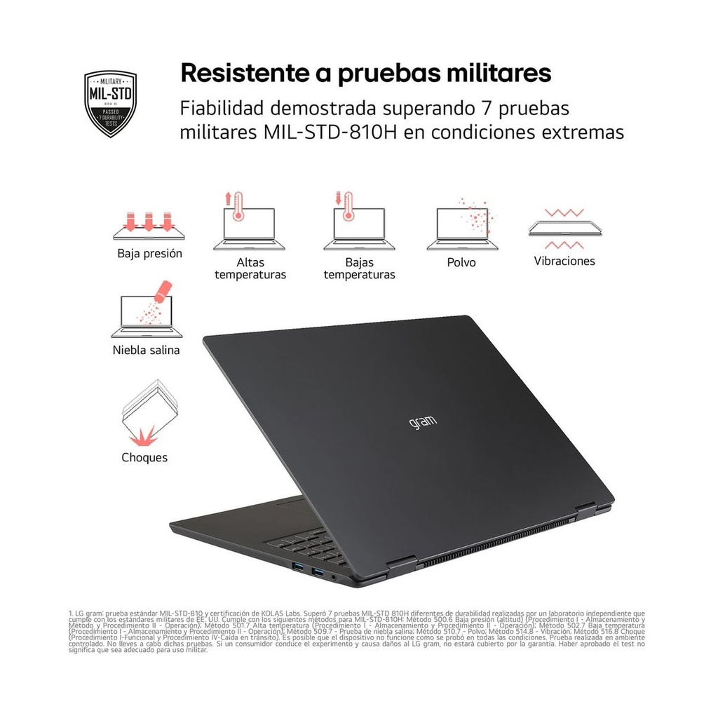 Laptop LG Gram 14ZD90T-G.AX78B Intel Core Ultra 7-255H/ 16GB/ 1TB SSD/ 14"/ Without Operating System