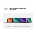 Laptop LG Gram 14ZD90T-G.AX78B Intel Core Ultra 7-255H/ 16GB/ 1TB SSD/ 14"/ Without Operating System
