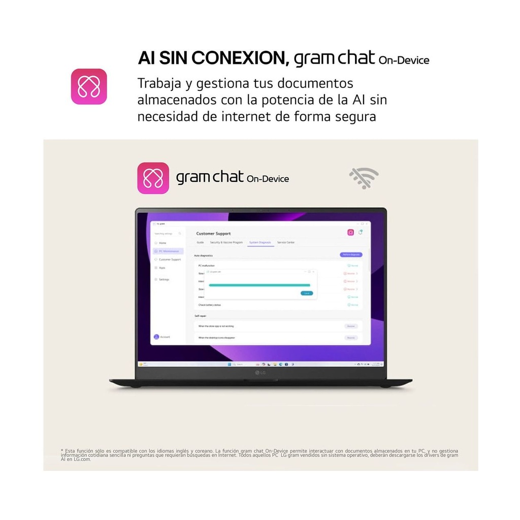 LG Gram 15Z80T-G.AS55B Ryzen AI 5 340/ 16GB/ 512GB SSD/ 15.6"/ Win11 Laptop