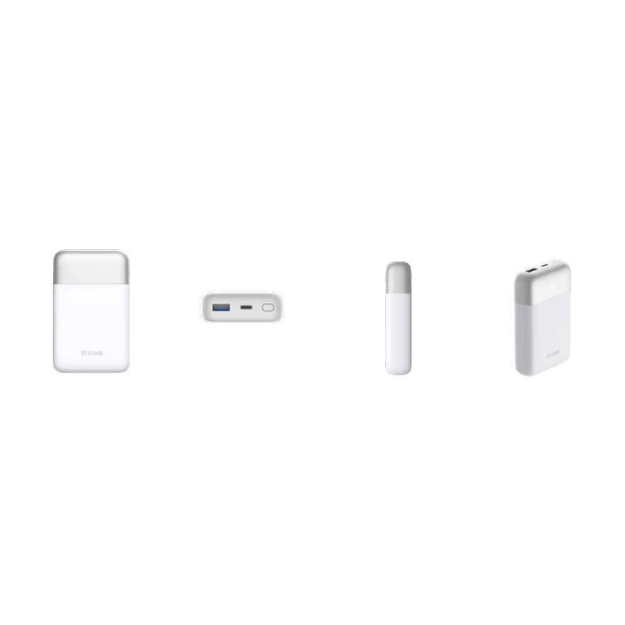 Powerbank 10000mAh D-Link DPP-101/ 18W/ Blanca