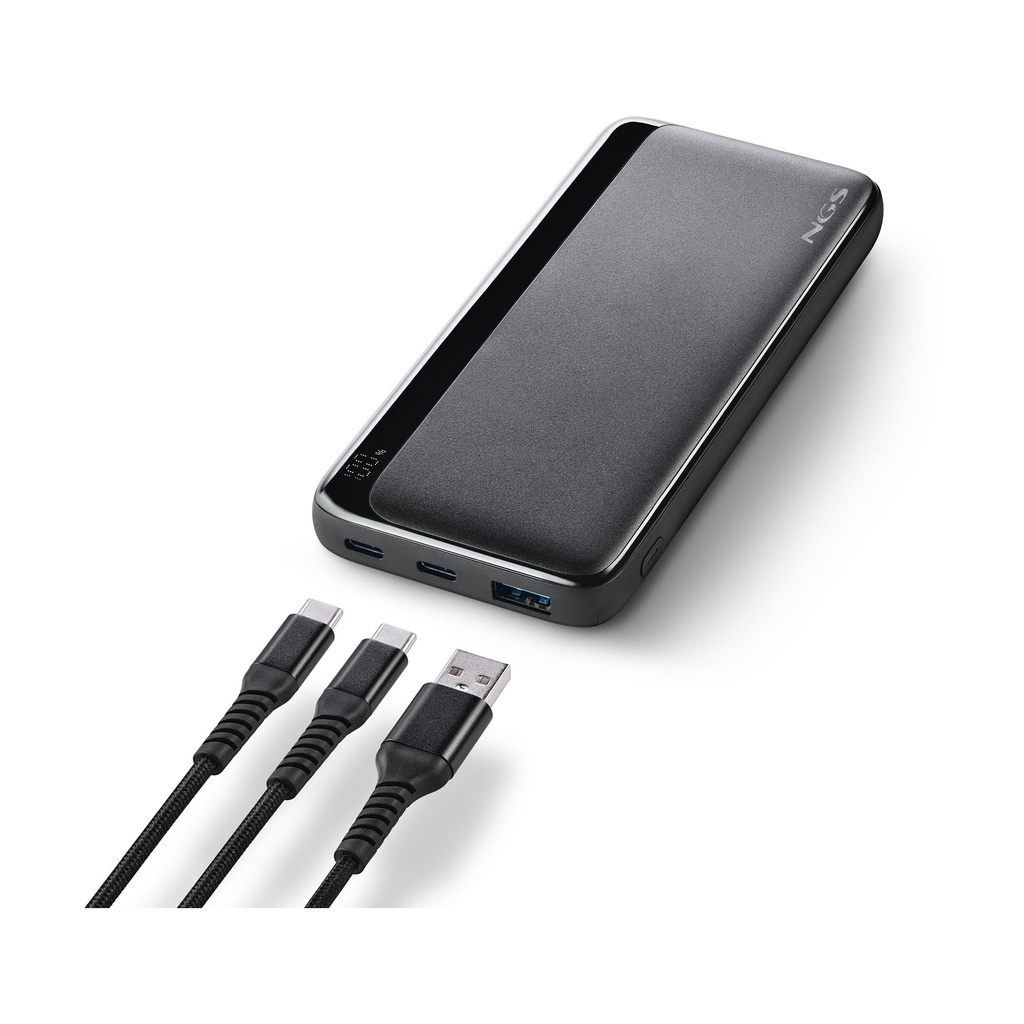 Powerbank 10000mAh NGS QUIZ 10/ 22.5W/ Negra