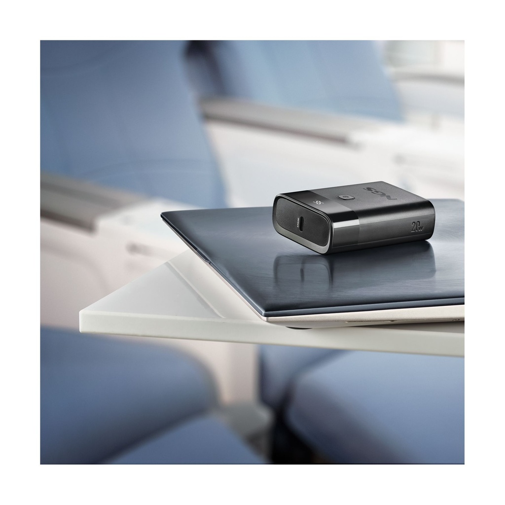 Powerbank 10000mAh NGS TWIX10/ 22.5W/ Negra