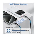 Powerbank 10000mAh Vention FHKB0/ 22.5W/ Black