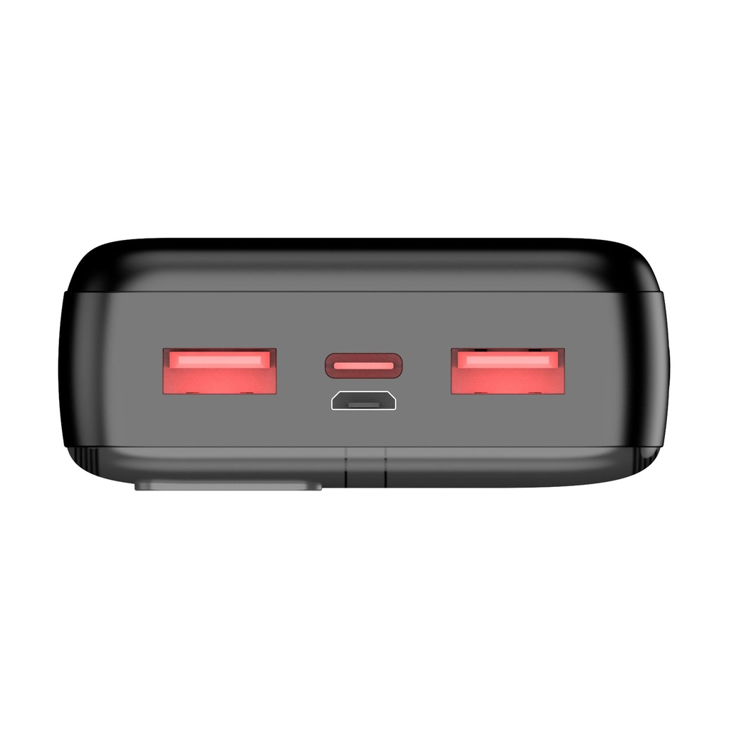 Powerbank 20000mAh Leotec LEPOW20W22K/ 22.5W/ Negra