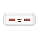 Powerbank 20000mAh Leotec LEPOW20W22W/ 22.5W/ Blanca