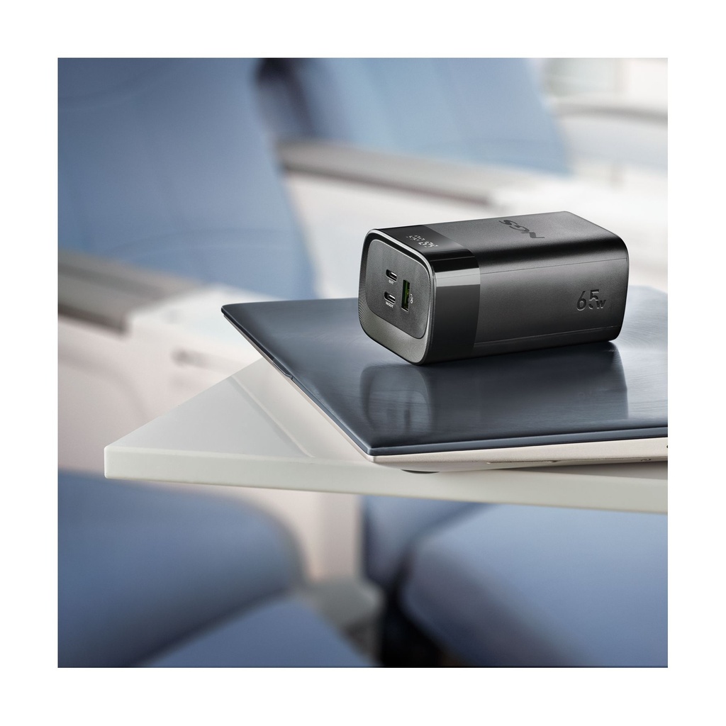 Powerbank 20000mAh NGS TWIX20/ 65W/ Compatible con Portátiles/ Negra
