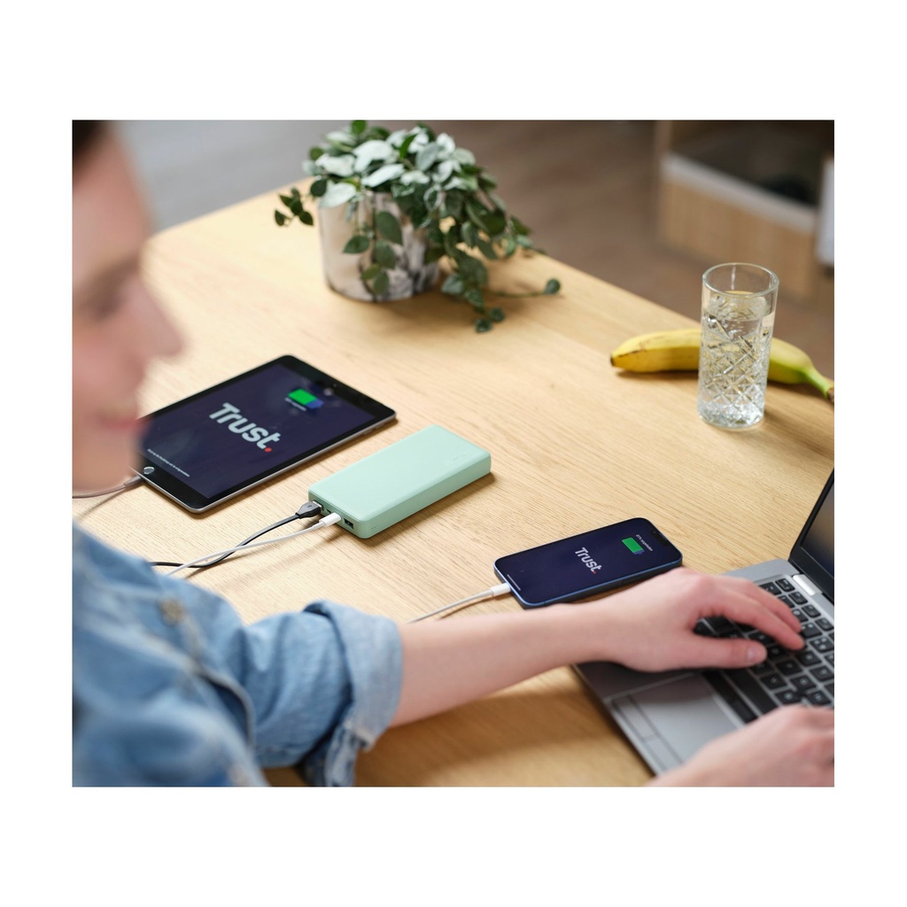 Powerbank 20000mAh Trust Primo/ 15W/ Blue