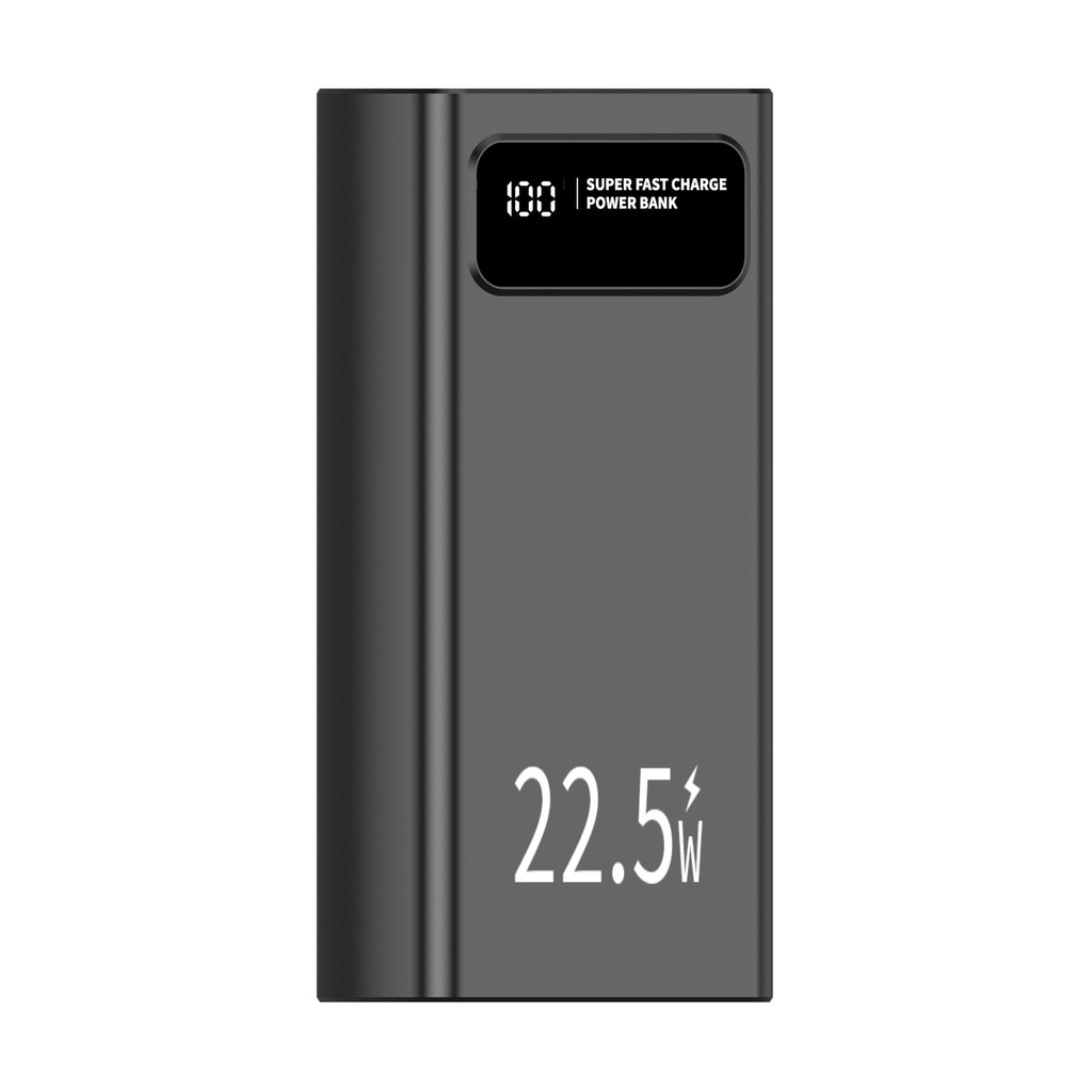 Powerbank 30000mAh Leotec LEPOW30W22W/ 22.5W/ Negra
