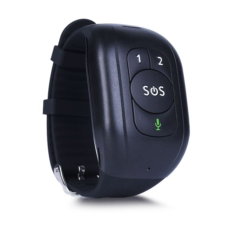 Pulsera Smartband Leotec Senior Smart Band 4G/ Negra