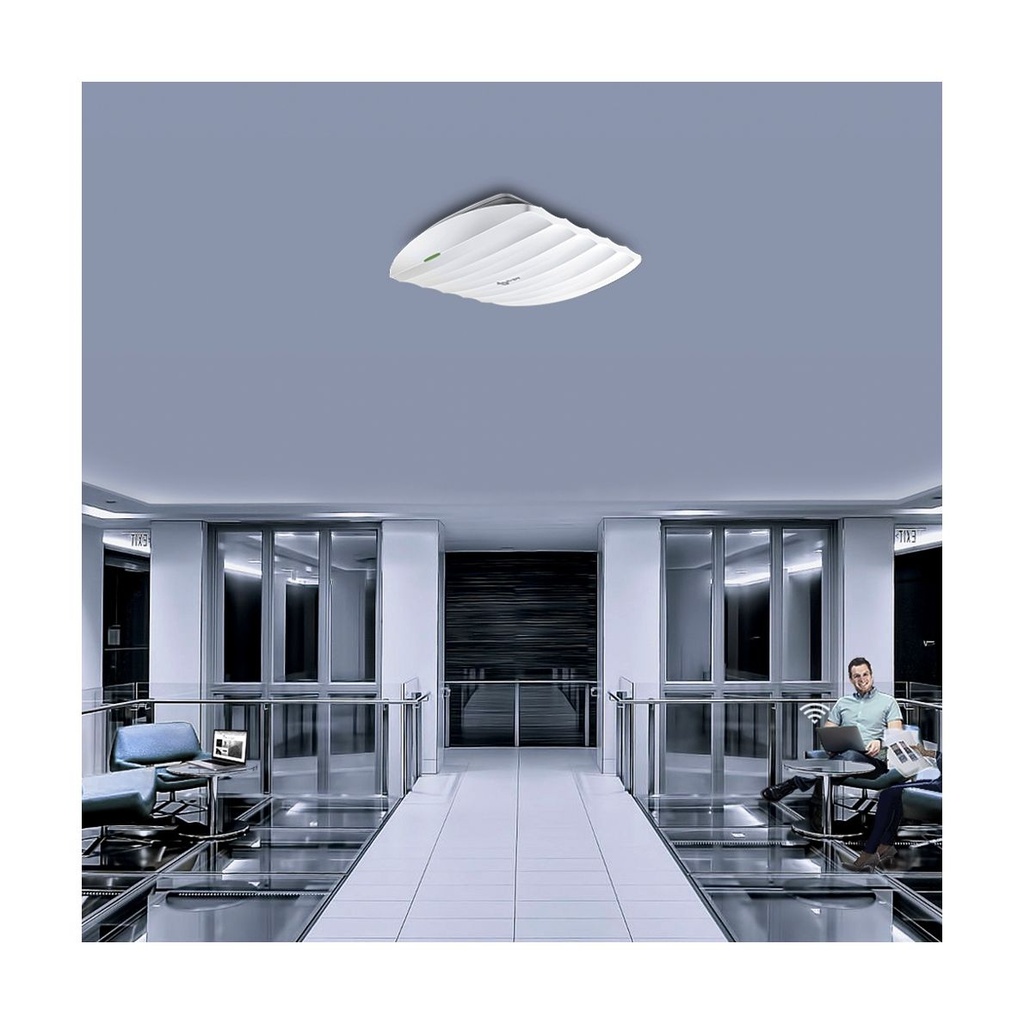 Punto de Acceso Inalámbrico TP-Link Omada EAP225 PoE 1317Mbps/ 2.4GHz 5GHz/ Antenas de 5dBi/ WiFi 802.11ac/n/b/g